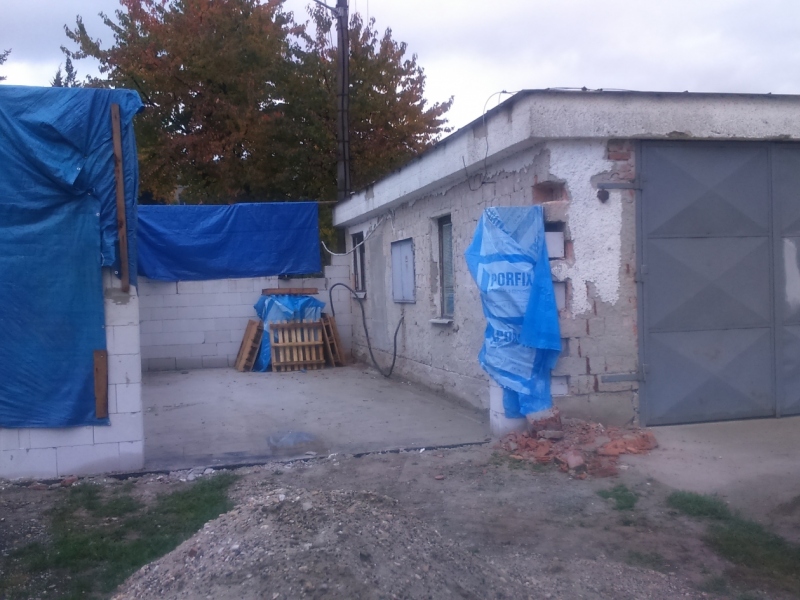 I. etapa - Prístavba a rekonštrukcia hasičskej zbrojnice v obci  