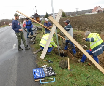 Bezpečne na cestách - merače rýchlosti v obci Príbelce