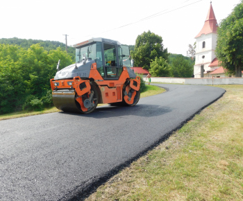 Rekonštrukcia miestnych komunikácií Horné Príbelce - II. etapa