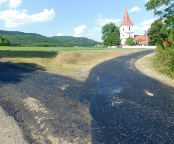 Rekonštrukcia miestnych komunikácií Horné Príbelce - II. etapa