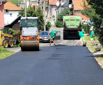 Rekonštrukcia miestnych komunikácií Horné Príbelce - II. etapa