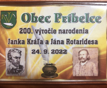 Spomienková slávnosť pri príležitosti 200. výročia narodenia Jan