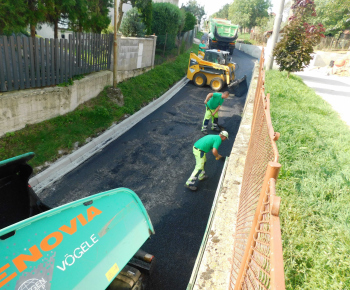 Rekonštrukcia miestnych komunikácií v obci Príbelce