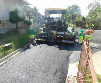 Rekonštrukcia miestnych komunikácií v obci Príbelce