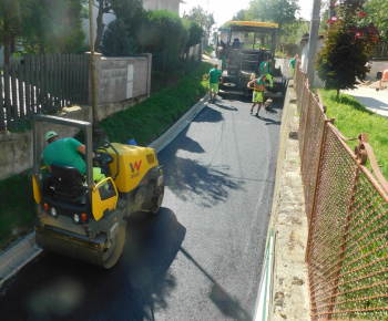 Rekonštrukcia miestnych komunikácií v obci Príbelce