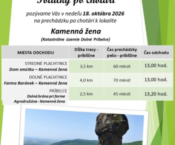 Potulky po chotári - Kamenná žena